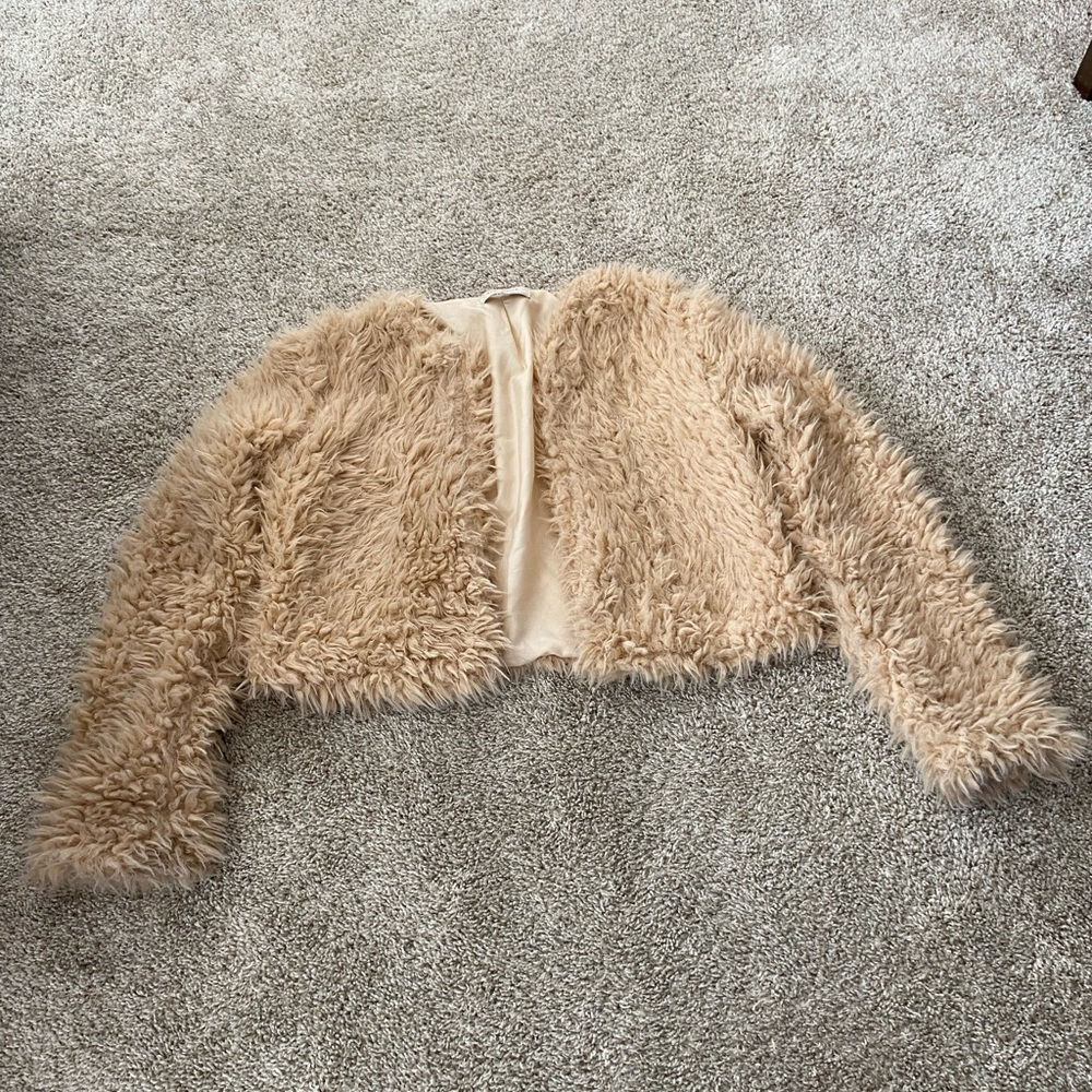 Fun and furry jacket by Bear Dance